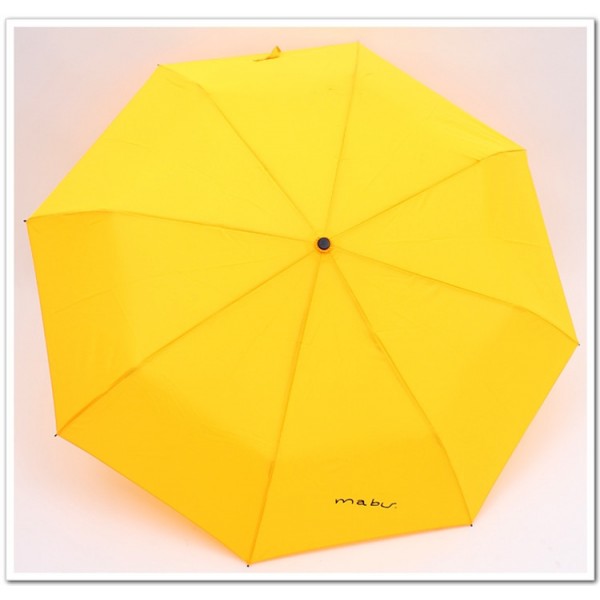純色折叠晴雨傘