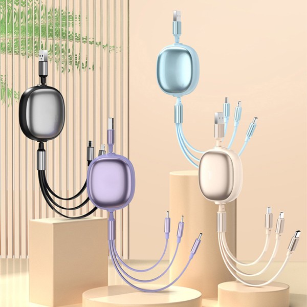 鋁合金三合一充電線