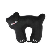 親膚短絨毛造型頸枕